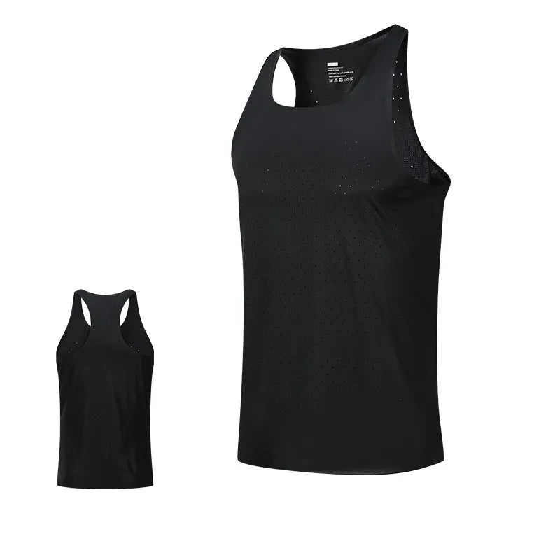 Custom Running Tank Top Stay Comfortabl Breathable Quick-dry Running Singlet Designed Men' High Performance