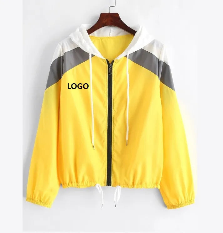 Diguan Custom-Made Windbreaker Women’s Breathable Outdoor Jacket Lightweight Windproof Quick-Dry