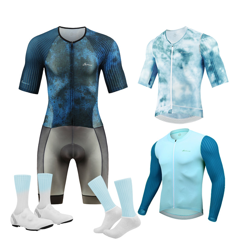 Custom Cycling Sets Men & Women Cycling Jersey Set High-Quality Performance Bicycle Shirt Uniform