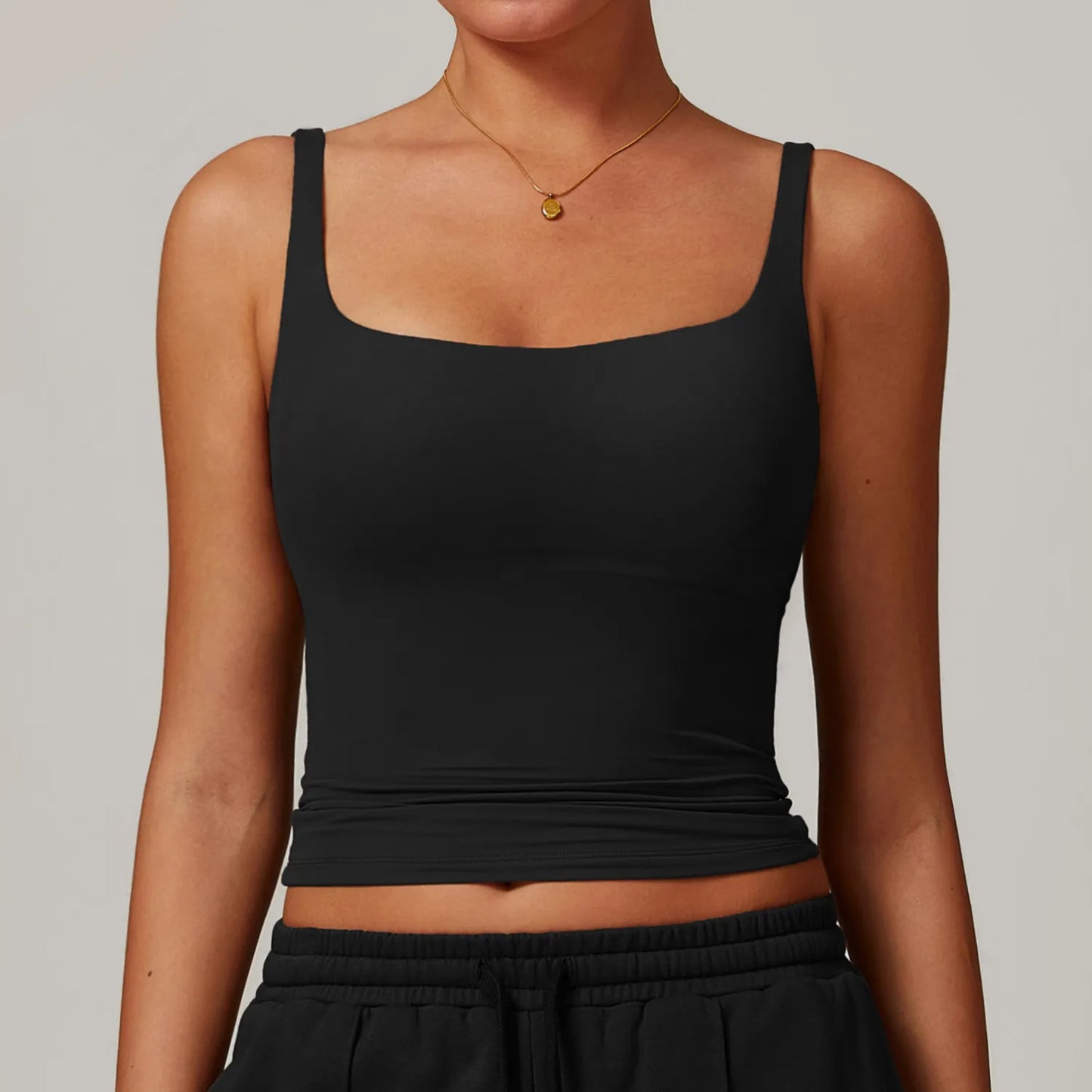 Diguan Running Tank Top Customization Sports Quick Drying Sweat Absorbing Breathable Custom Logo Women Sleeveless Crop Sport Tank Quick-Dry Breathable Performance Top