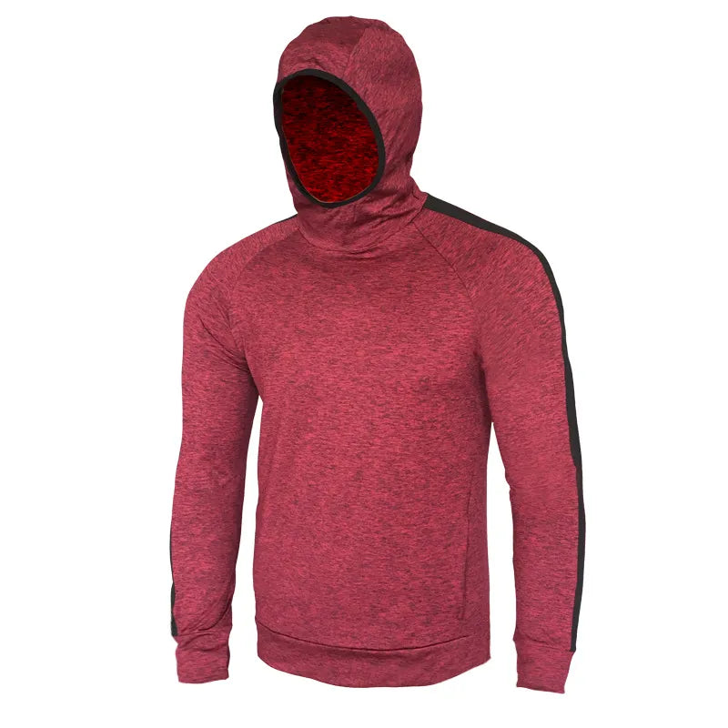 Diguan Custom Hoodie Unisex Quick-Dry Autumn/Winter Sports Hoodie Long Sleeve Breathable Fitness Top