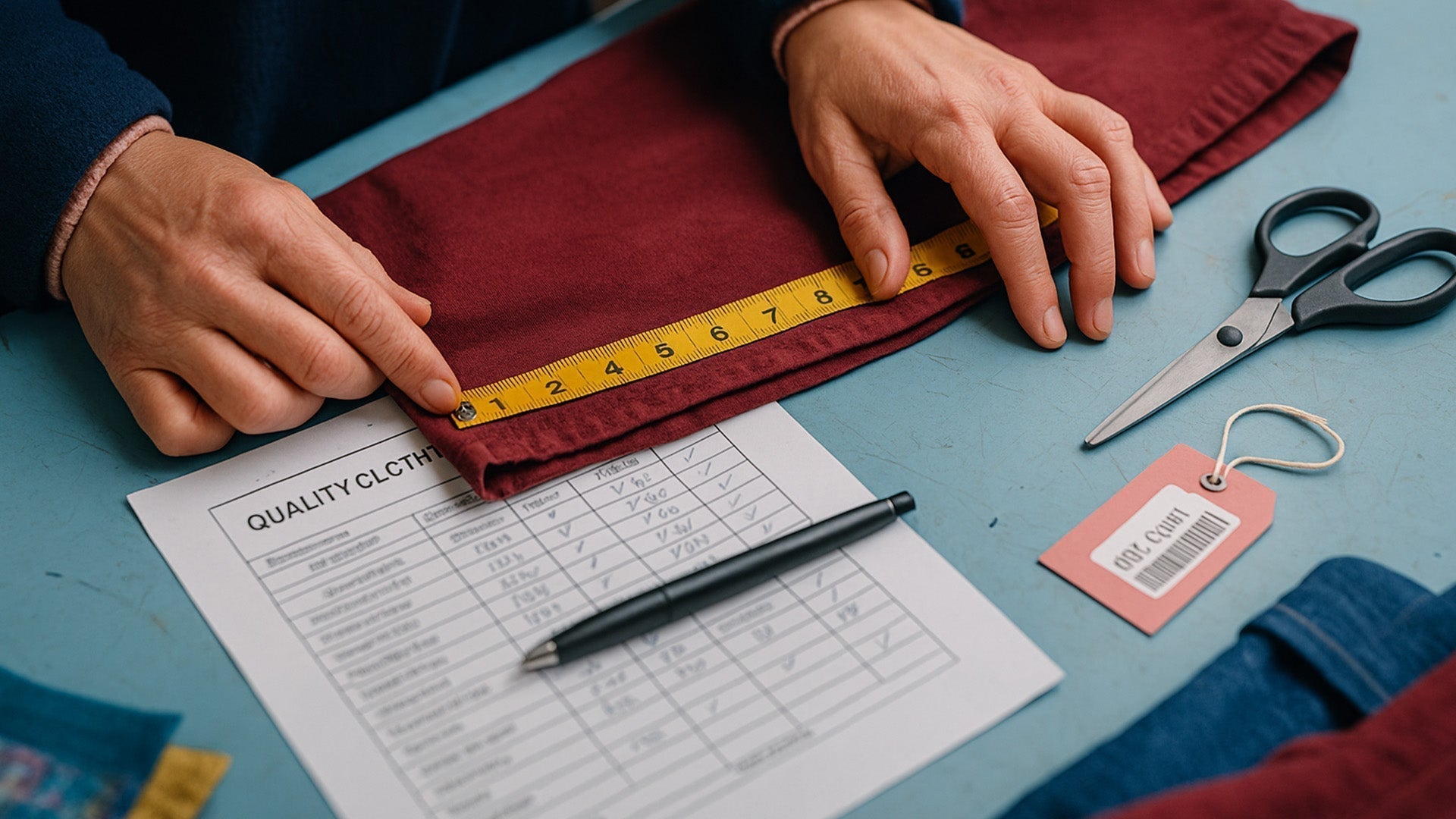 Garment Quality Control Checklist for Running Apparel: Fabric, Stitching & Reflective QC