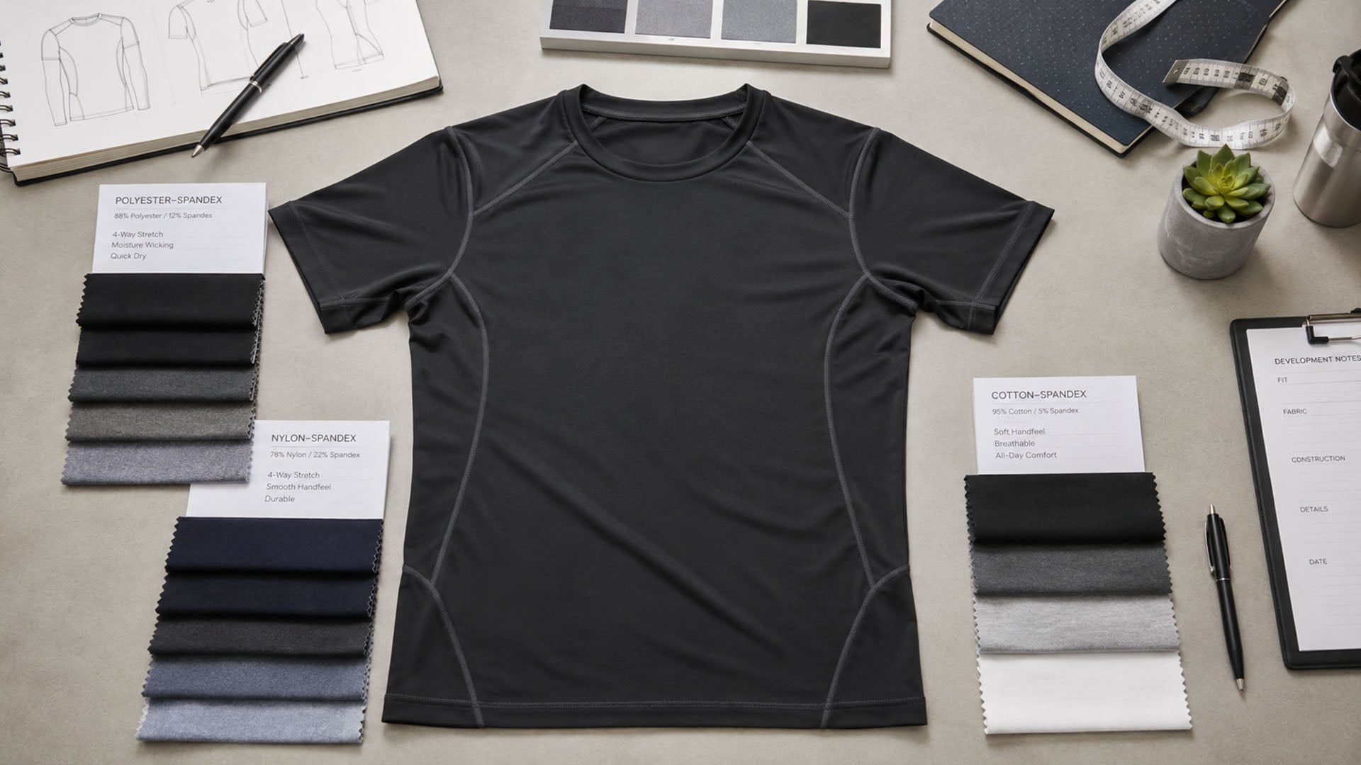 What Are Compression Shirts Made Of? Polyester, Nylon, Spandex & Cotton