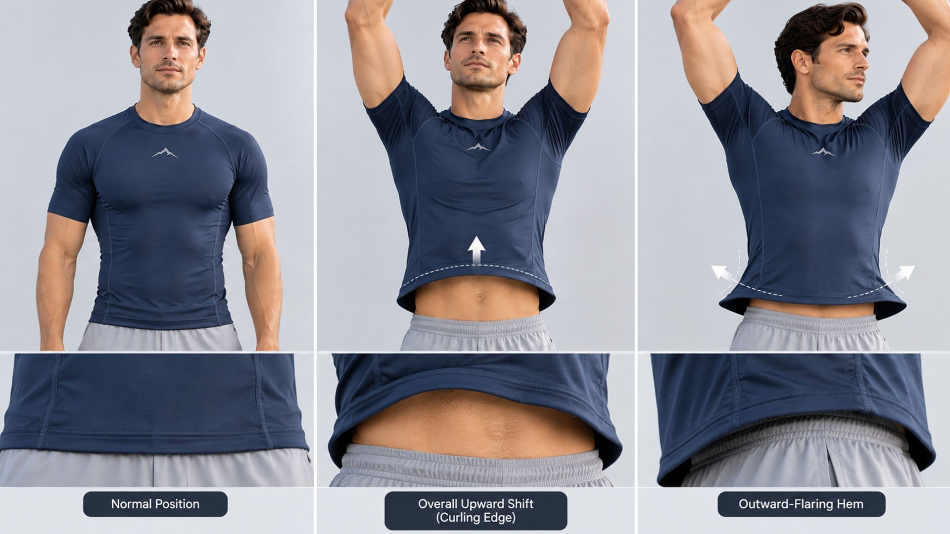 Why Does a Compression Shirt Ride Up? Hem, Body Length & OEM Fixes