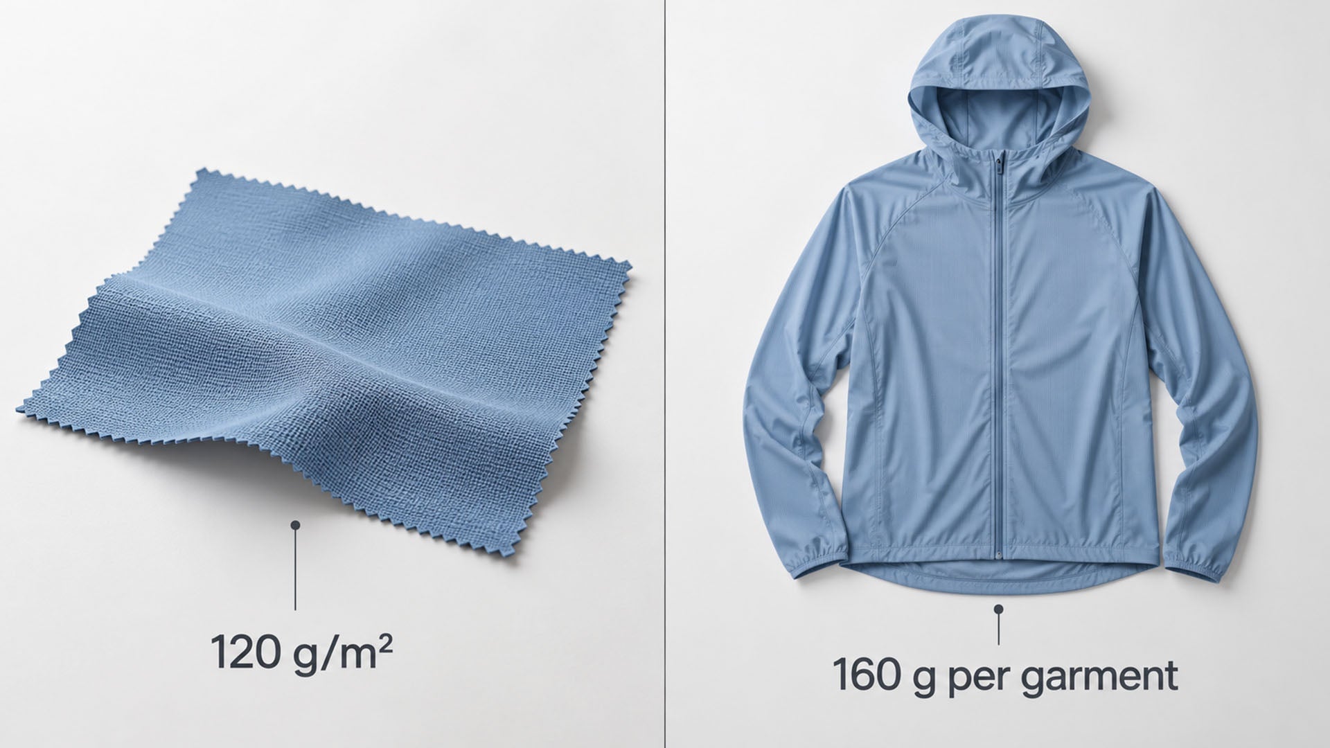 Hoodie GSM Explained: Fabric Weight vs Finished Running Hoodie Weight
