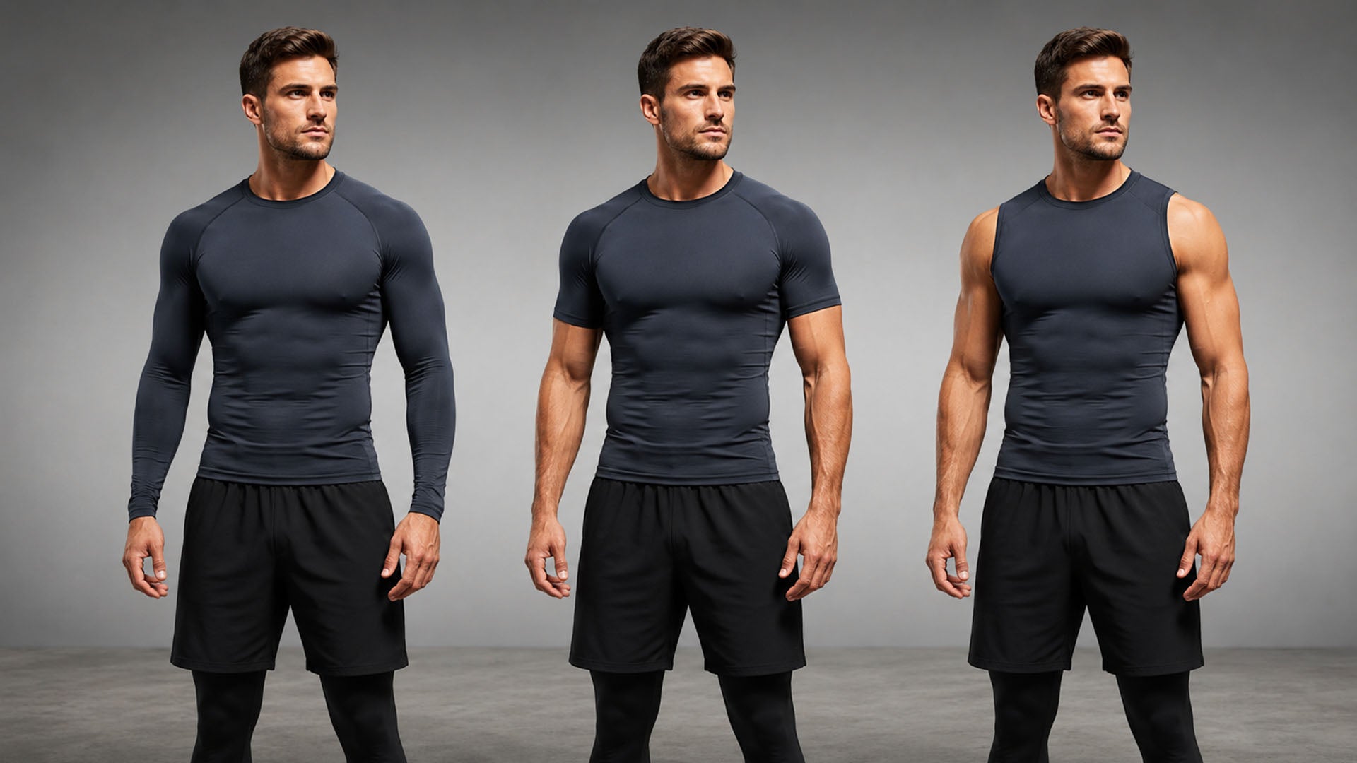 Long Sleeve vs Short Sleeve vs Sleeveless Compression Shirts