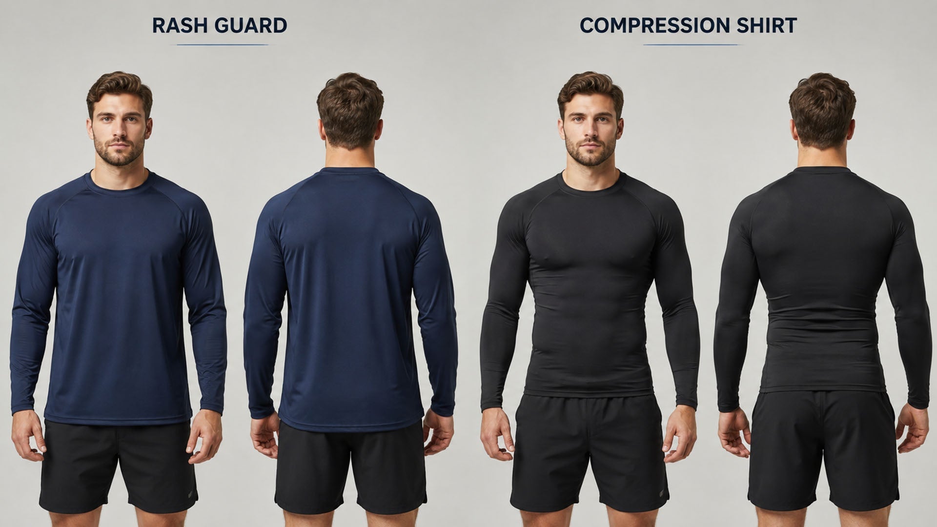Rash Guard vs Compression Shirt: Fit, Fabric & Sport Differences