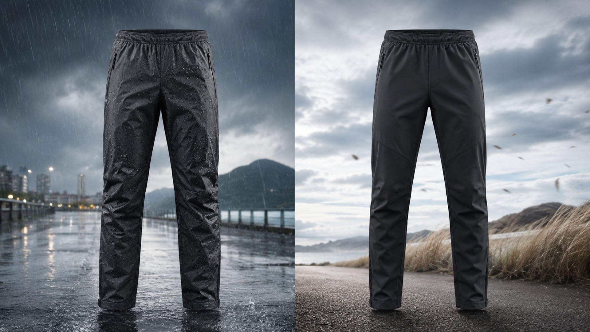 Running Rain Pants vs Windproof Running Pants: Shell Spec Guide for Brands