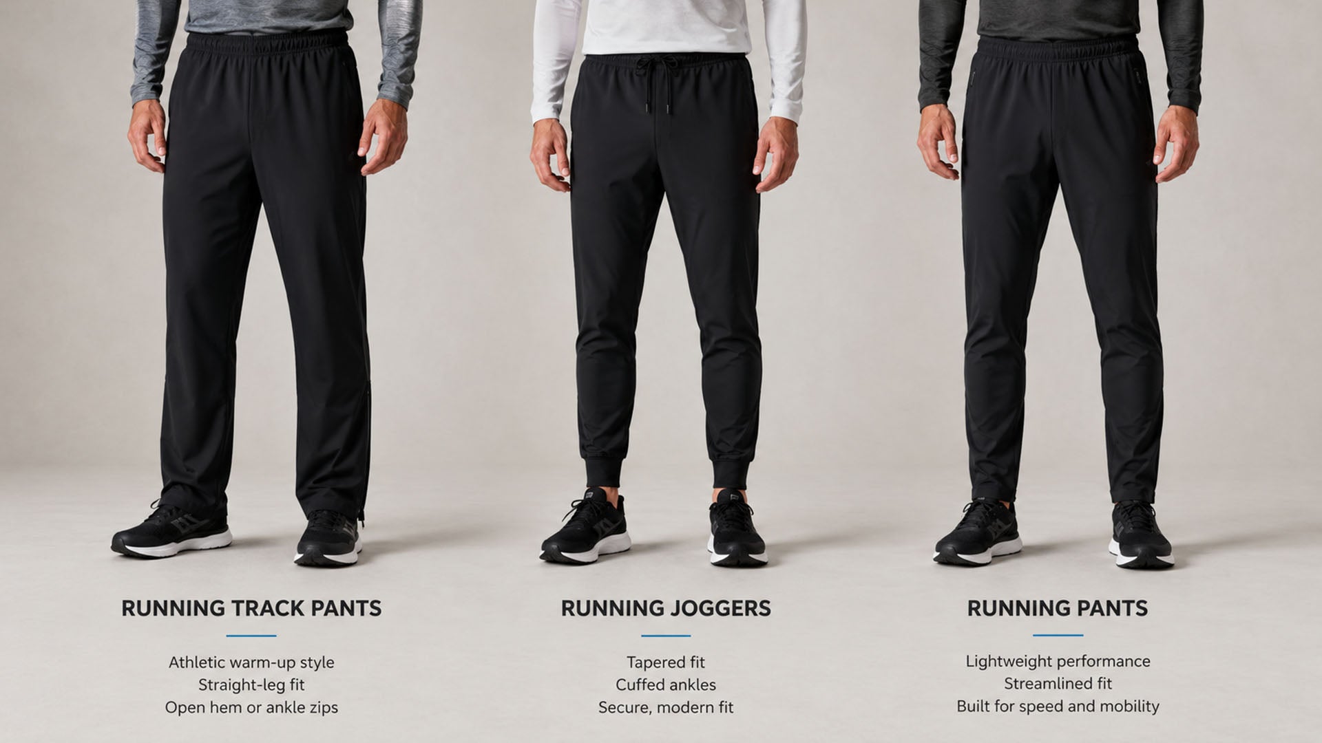 Running Track Pants vs Joggers vs Running Pants: What Actually Works for Running?