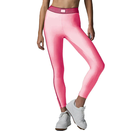 Diguan Custom Women’s High-Waisted Body-Hugging Yoga Leggings Stretch Quick-Dry