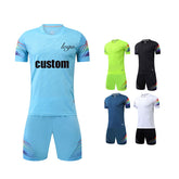 Custom Running Suit Sports Suit Loose Summer Moisture-Absorbing Breathable Fluorescent Color OEM Light Customization