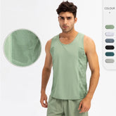 Diguan Custom Running Tank Top Quick-Dry Men’s Mesh Sports Singlet Breathable Fitness Training Vest OEM Manufacturer