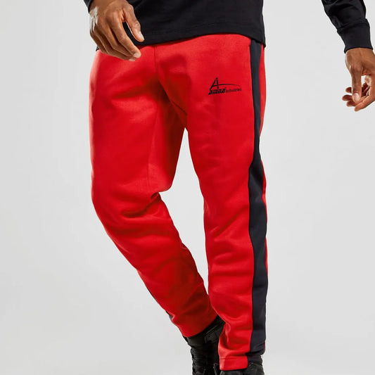 Diguan Custom Running Pants Men’s Solid Sweat Pants Casual Lightweight Fleece Joggers