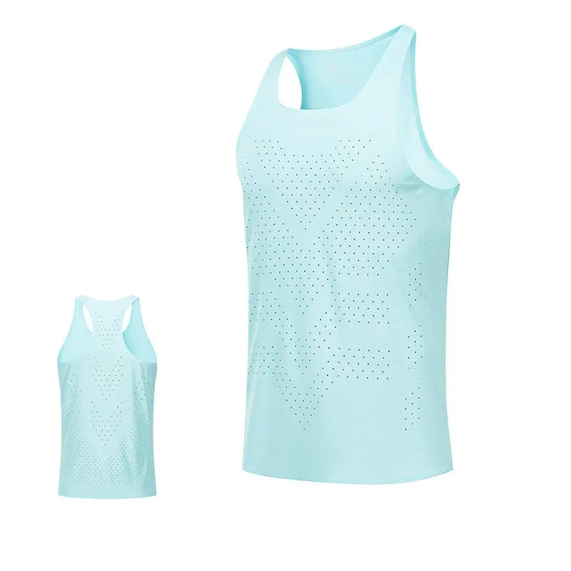 Custom Running Tank Top Stay Comfortabl Breathable Quick-dry Running Singlet Designed Men' High Performance