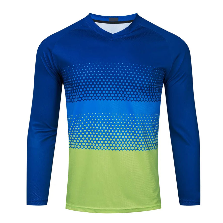 Diguan Cusotm Cycling SersHot Sale Breathable Quick-Dry Men MTB Long Sleeve Overcoat
