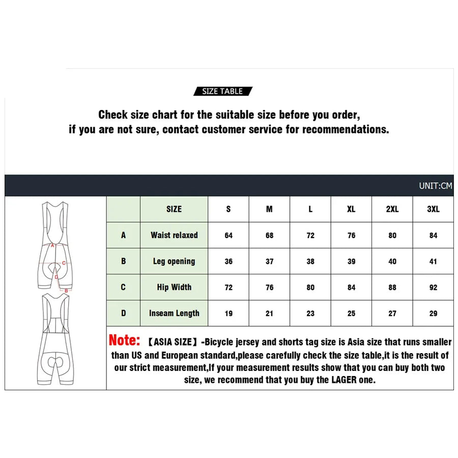 Diguan Custom Seamless Men’s Cycling Jersey & Bib Set – Quick-Dry, Breathable, Plus-Size Friendly