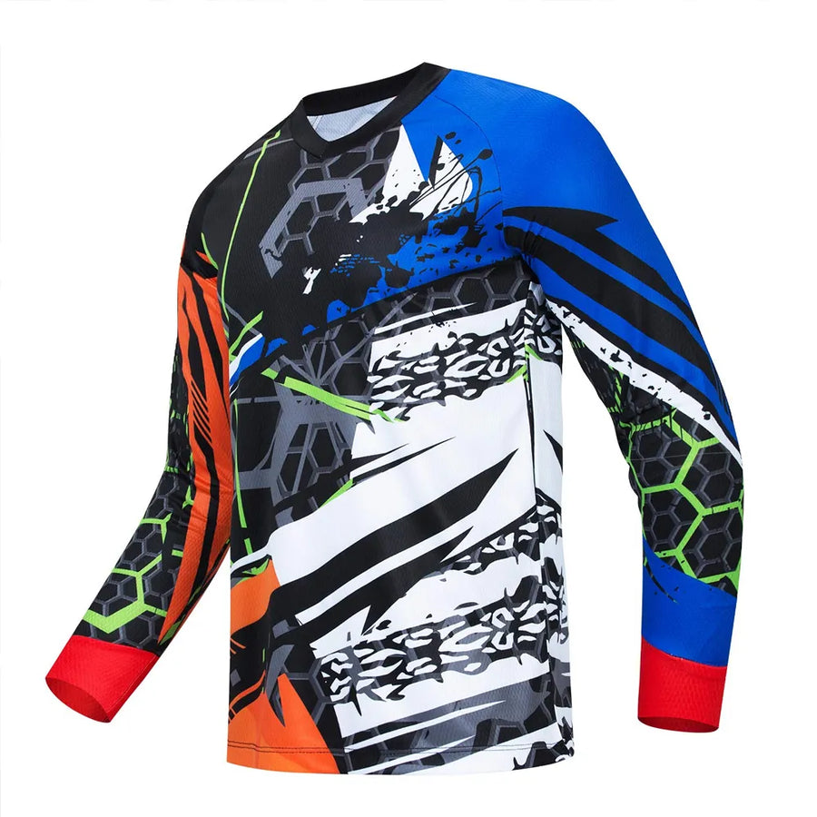 Diguan Cusotm Cycling SersHot Sale Breathable Quick-Dry Men MTB Long Sleeve Overcoat
