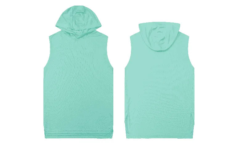 Diguan Custom Hoodie Shirt Men Casual Sleeveless Quick-Dry Fitness Tank Breathable Sports Training Vest OEM