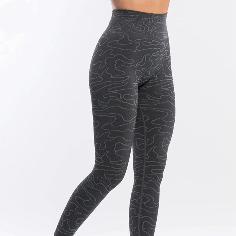 Custom Fleece Lined Running Leggings in 260 GSM Bamboo Fabric