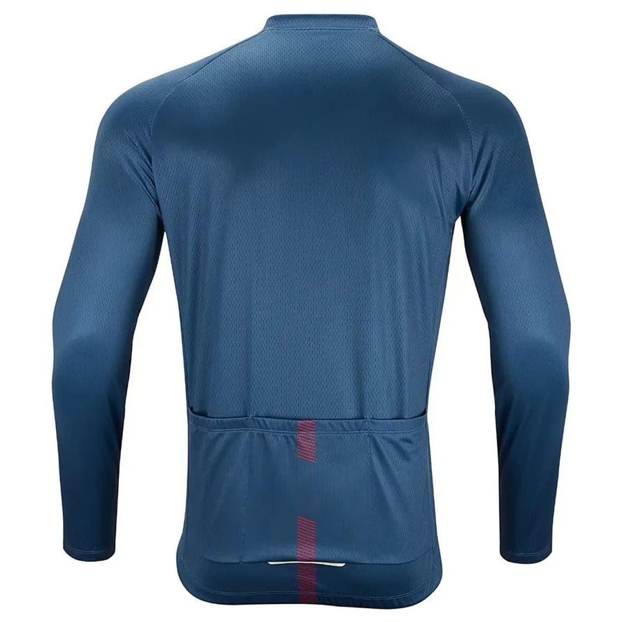 Diguan 2025 Custom Men Winter Cycling Jersey Full Sleeve Breathable Sublimation Design
