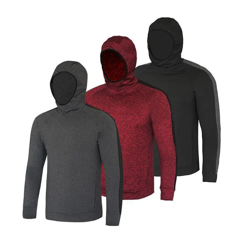 Diguan Custom Hoodie Unisex Quick-Dry Autumn/Winter Sports Hoodie Long Sleeve Breathable Fitness Top