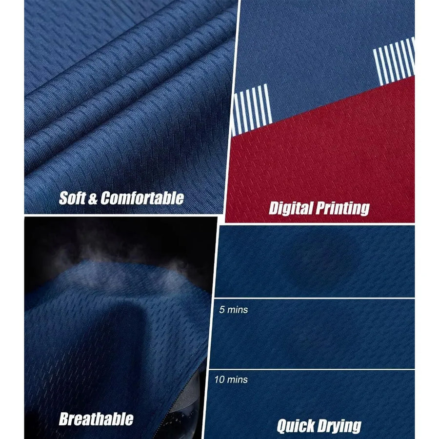 Diguan 2025 Custom Men Winter Cycling Jersey Full Sleeve Breathable Sublimation Design