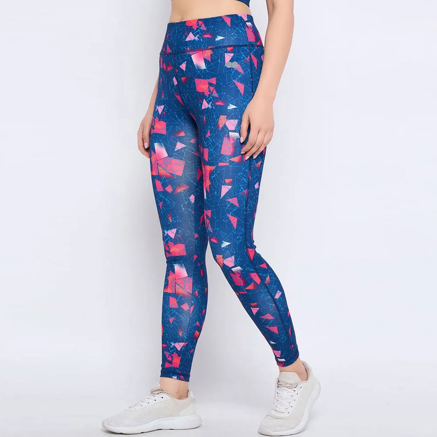 Diguan Custom Compression Cycling Long Pants – Stretch, Quick-Dry, High Waist Design