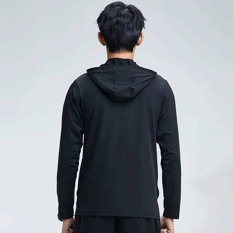 Diguan Custom Hoodie Running Wear Sportswear Full Zipper Gradient Color Made In China Fast Proofing