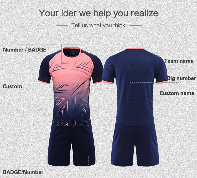 Custom Running Sets Summer T-Shirt And Shorts Set Gradient Color Oem Production China Clothing Manufacturing Production