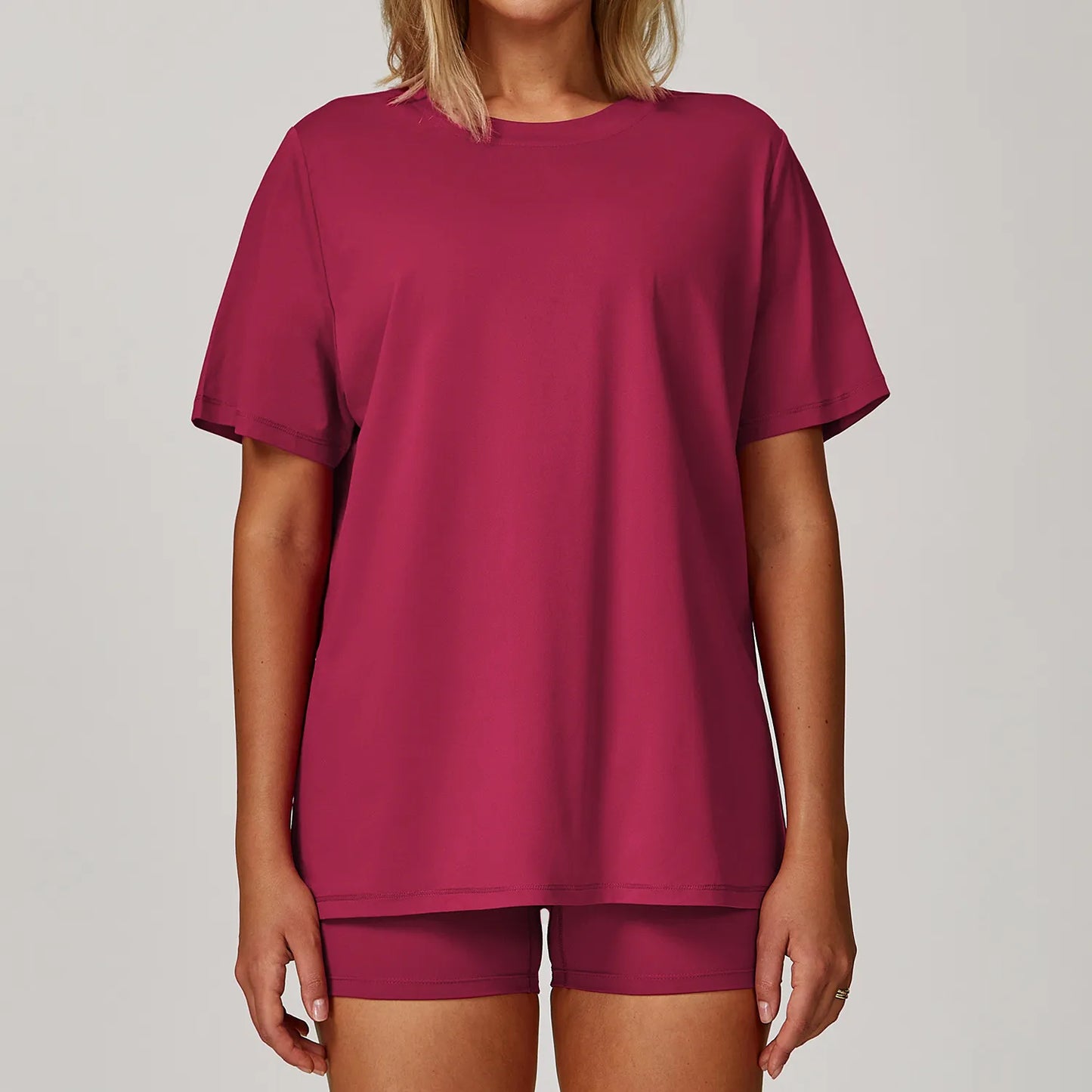 Diguan Custom Breathable Running Top Loose Fit Quick Dry Lightweight Performance Fabric Running Shirt Customization