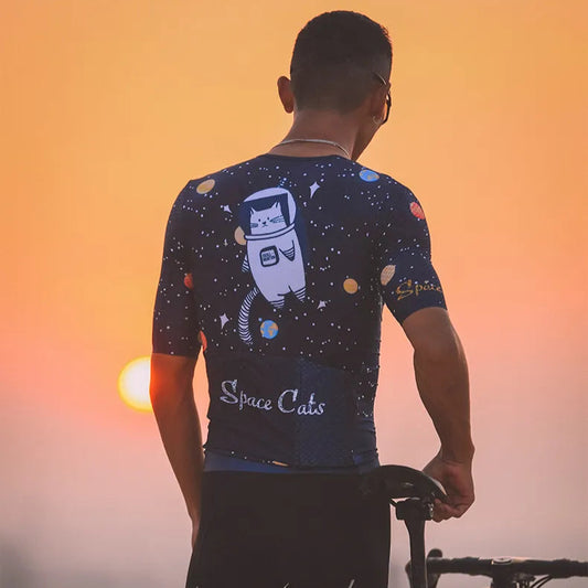 Custom Cycling Uniforms Men's Cycling Jersey Comfortable Stylish Cycling Clothing Quick Dry