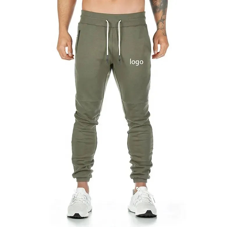 Diguan Custom Track Pants 2023 Custom Casual Joggers Men Polyester Cotton Blend Soft Comfort