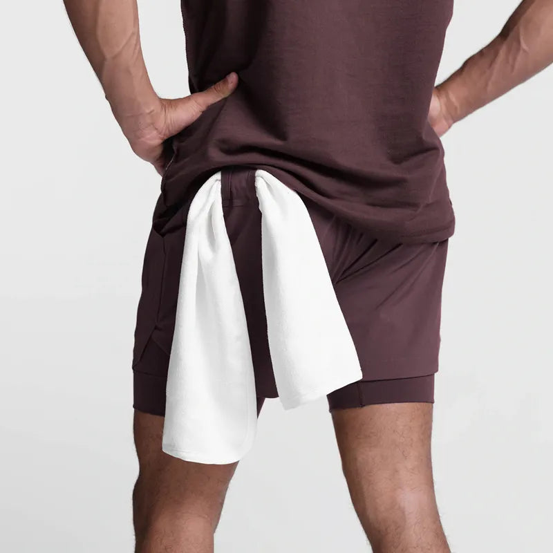 Custom Running Shorts Men s Resistant Active Performance Shorts Quick Dry Cotton Polyester Blend OEM Custom