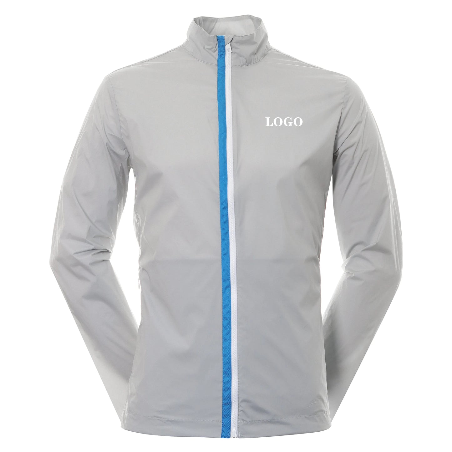 Diguan Custom Jacket Performance Golf Rain Jacket Lightweight Waterproof Windproof
