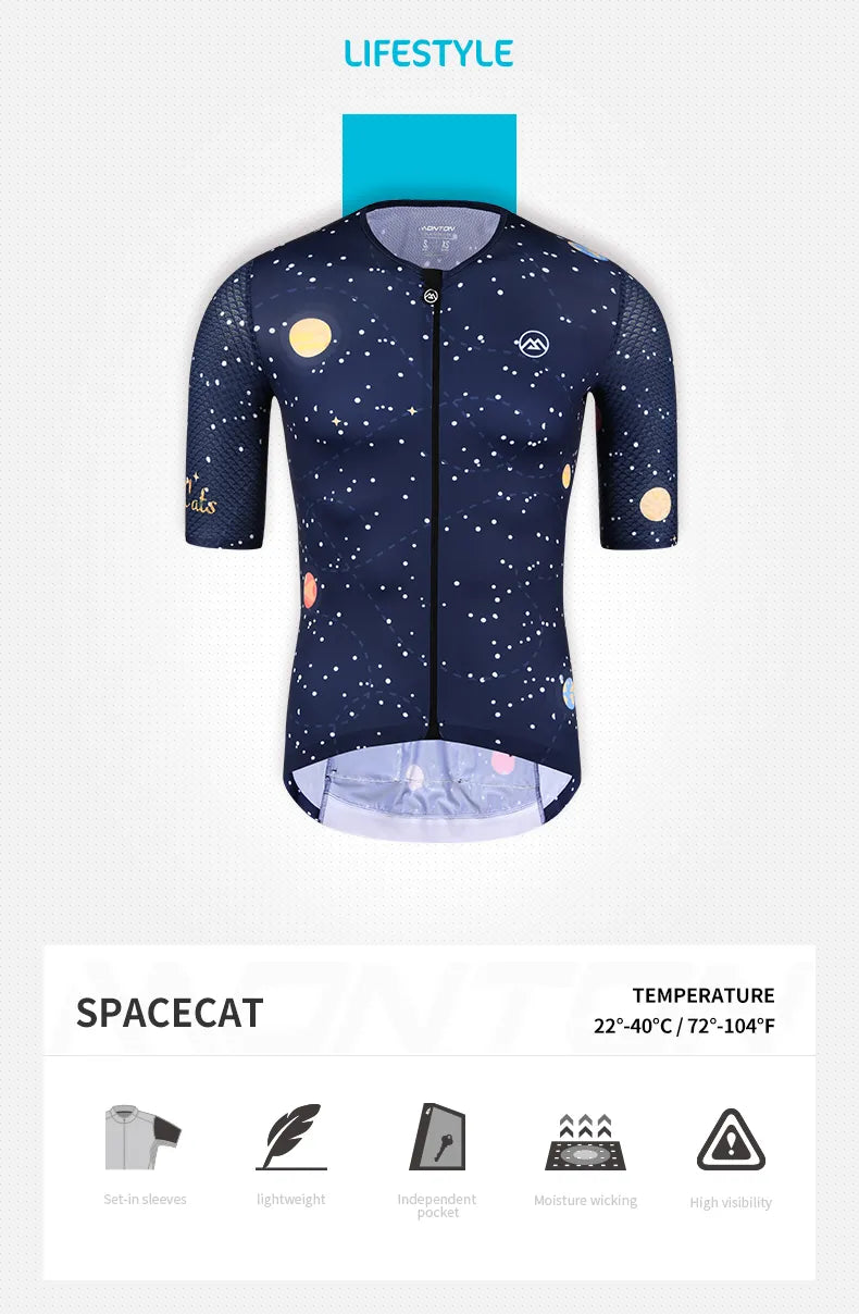 Custom Cycling Uniforms Men's Cycling Jersey Comfortable Stylish Cycling Clothing Quick Dry