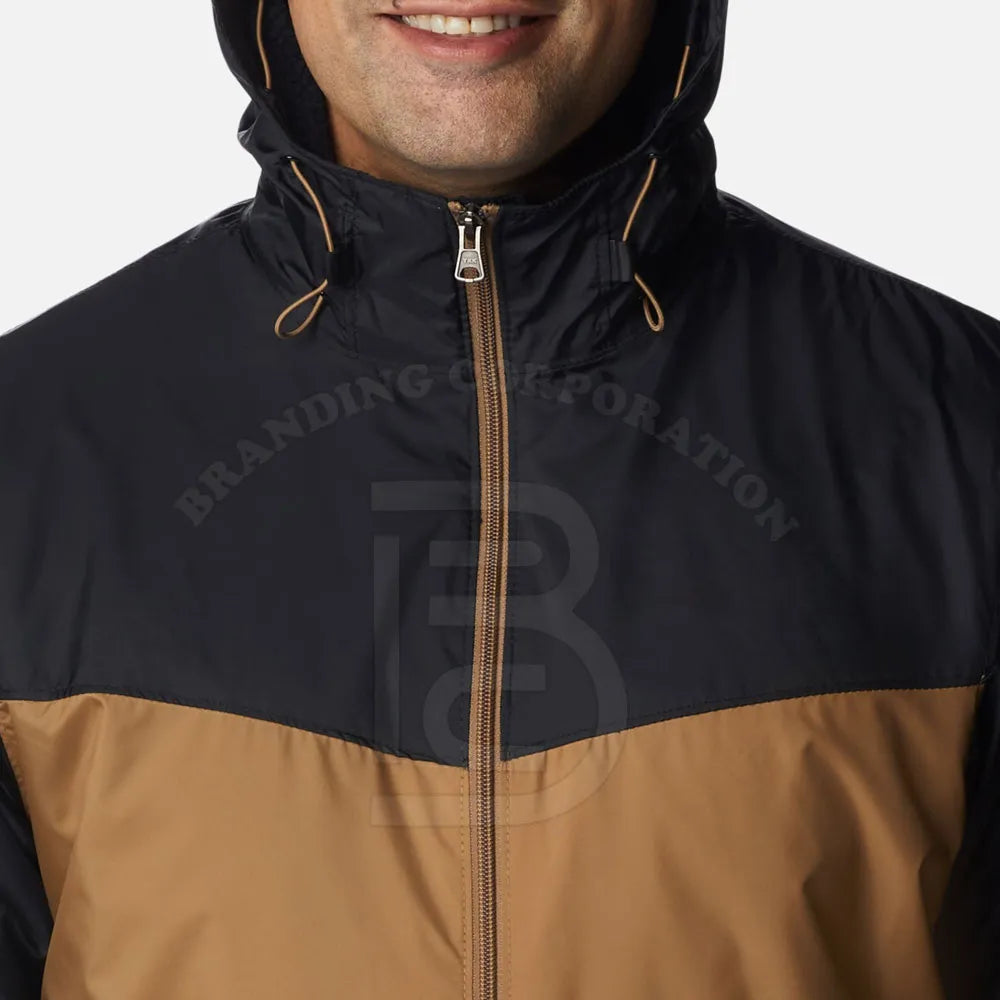 Diguan Custom Running Jacket Outdoor Waterproof Windbreaker Men’s Running Training Outwear Breathable Quick Dry