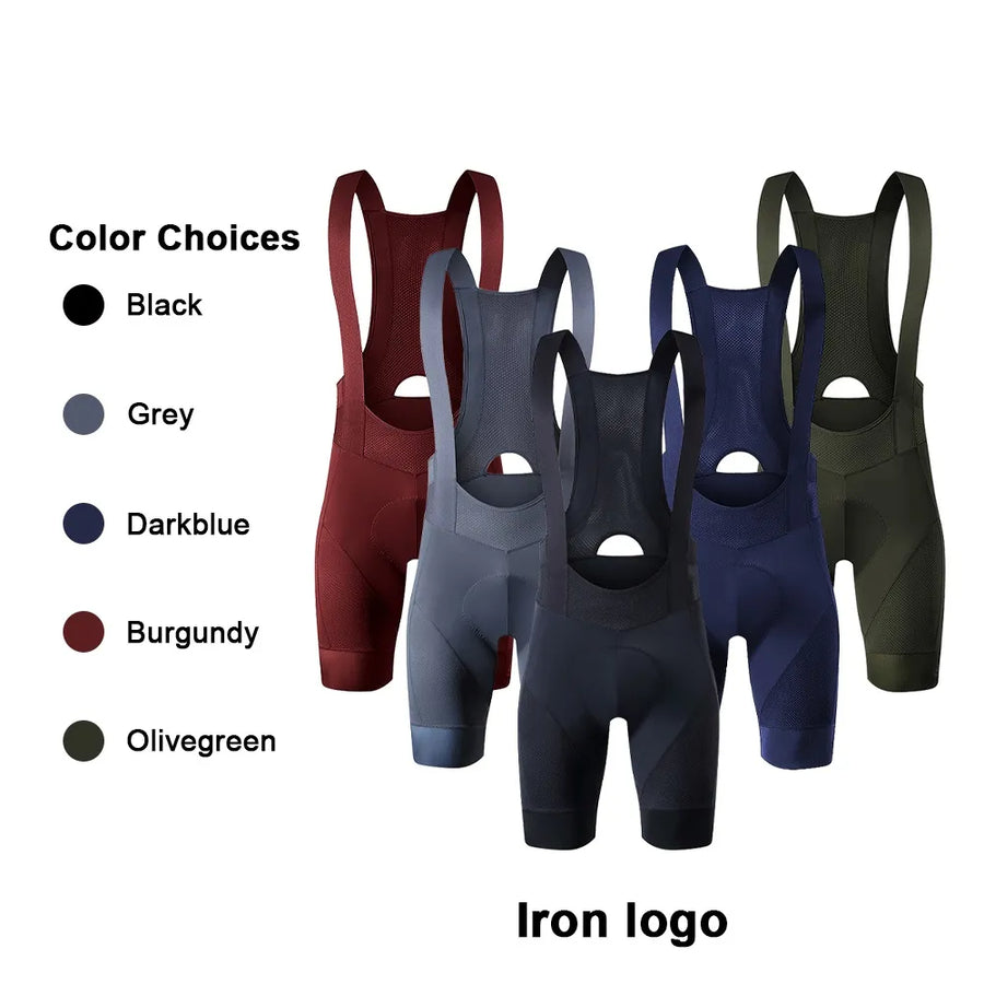 Diguan Custom Seamless Men’s Cycling Jersey & Bib Set – Quick-Dry, Breathable, Plus-Size Friendly