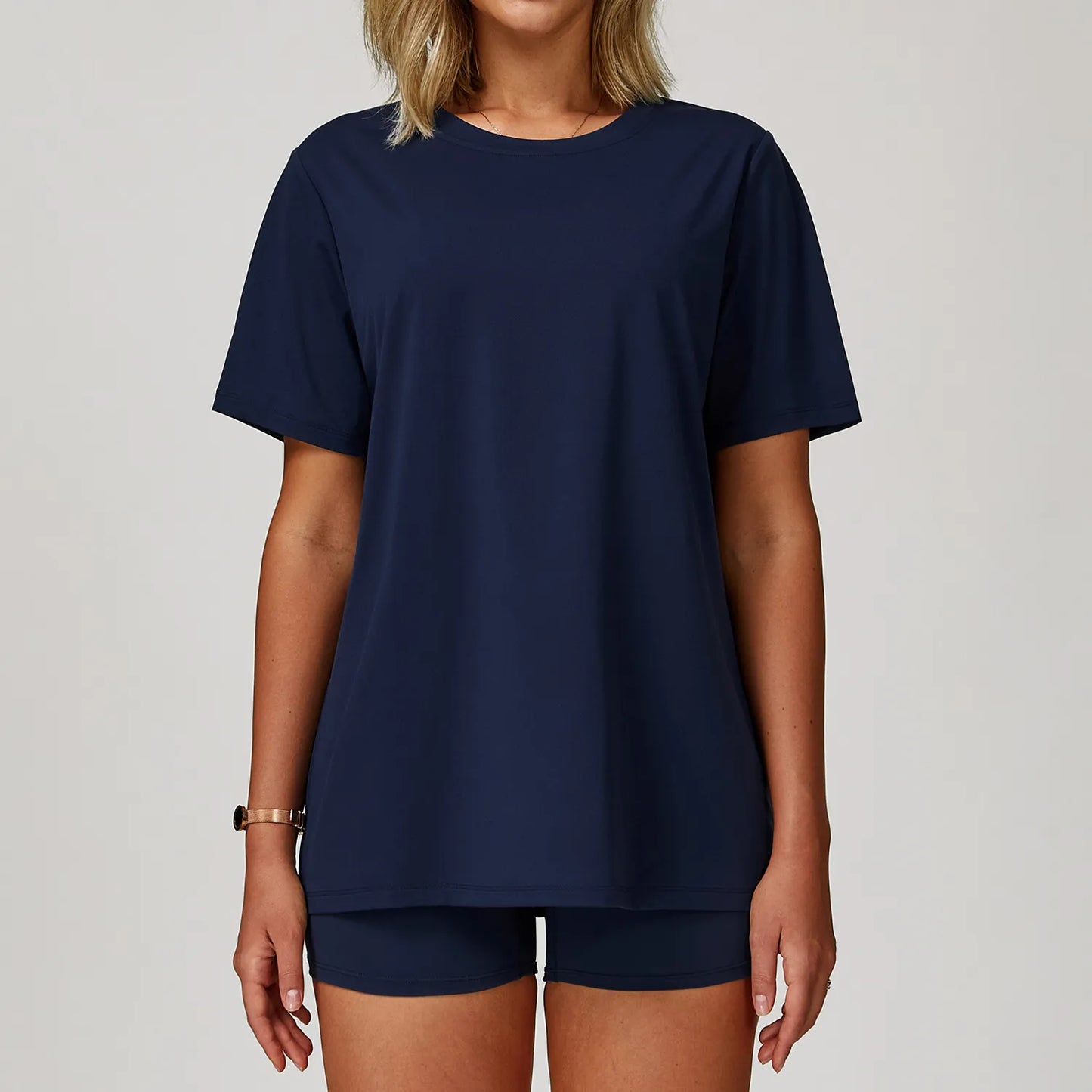 Diguan Custom Breathable Running Top Loose Fit Quick Dry Lightweight Performance Fabric Running Shirt Customization