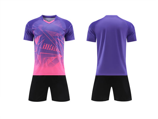Diguan Customized Running Clothes Sport Uniforms Loose Breathable Summer Running T-Shirt Shorts Sports Suit Multi-Color Optional