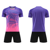Diguan Customized Running Clothes Sport Uniforms Loose Breathable Summer Running T-Shirt Shorts Sports Suit Multi-Color Optional