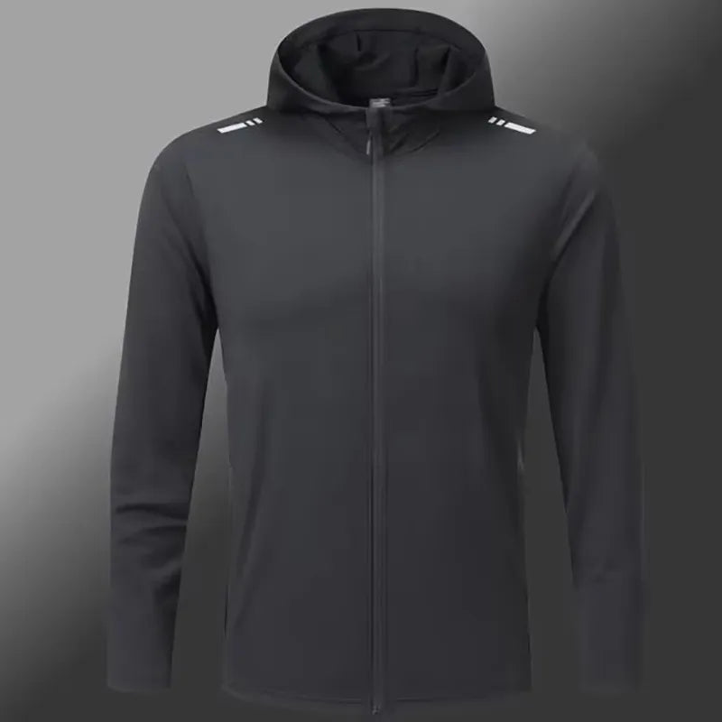 Diguan Custom Hoodie Running Wear Sportswear Full Zipper Gradient Color Made In China Fast Proofing