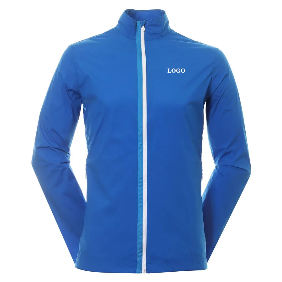 Diguan Custom Jacket Performance Golf Rain Jacket Lightweight Waterproof Windproof