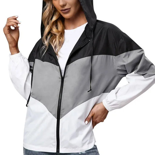 Diguan Custom-Made Windbreaker Women’s Breathable Outdoor Jacket Lightweight Windproof Quick-Dry