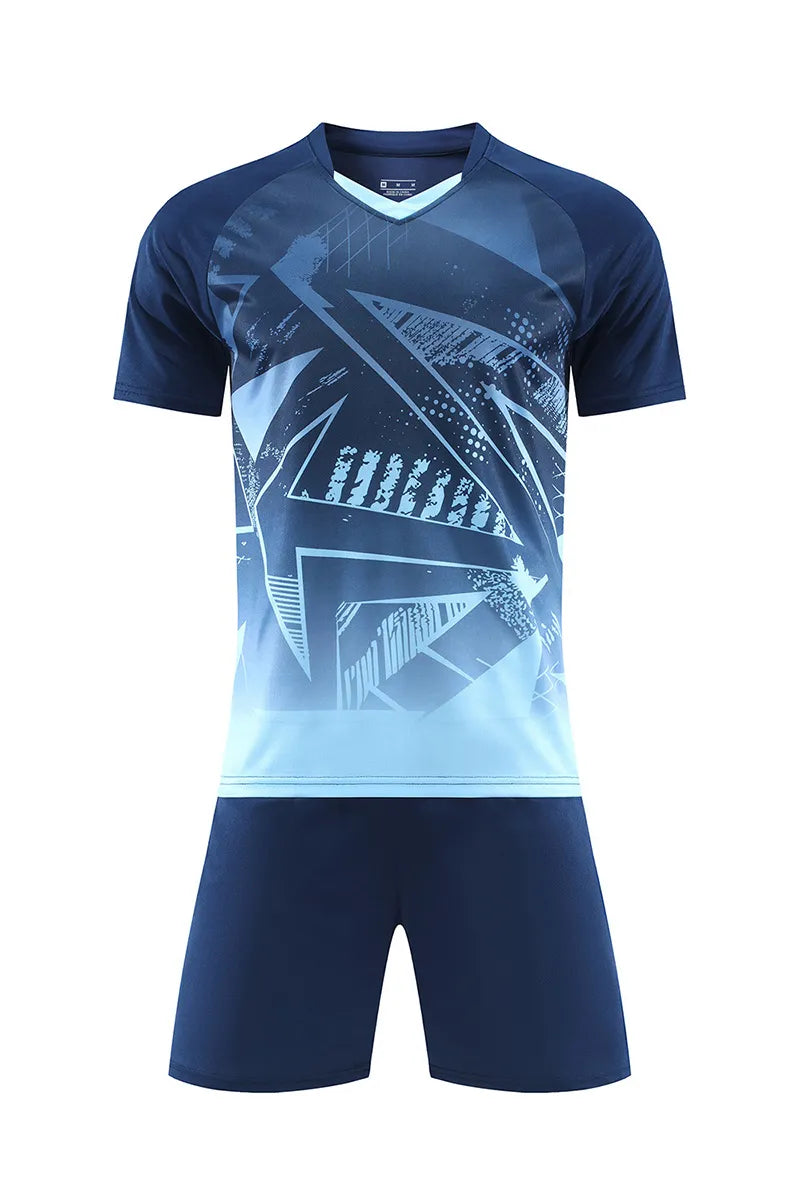 Diguan Customized Running Clothes Sport Uniforms Loose Breathable Summer Running T-Shirt Shorts Sports Suit Multi-Color Optional