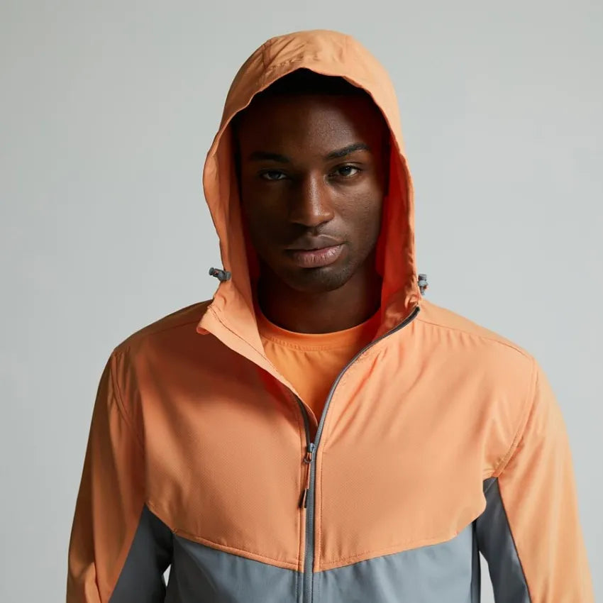 Diguan Custom Running Windbreaker Lightweight Waterproof Athletic Jacket Men