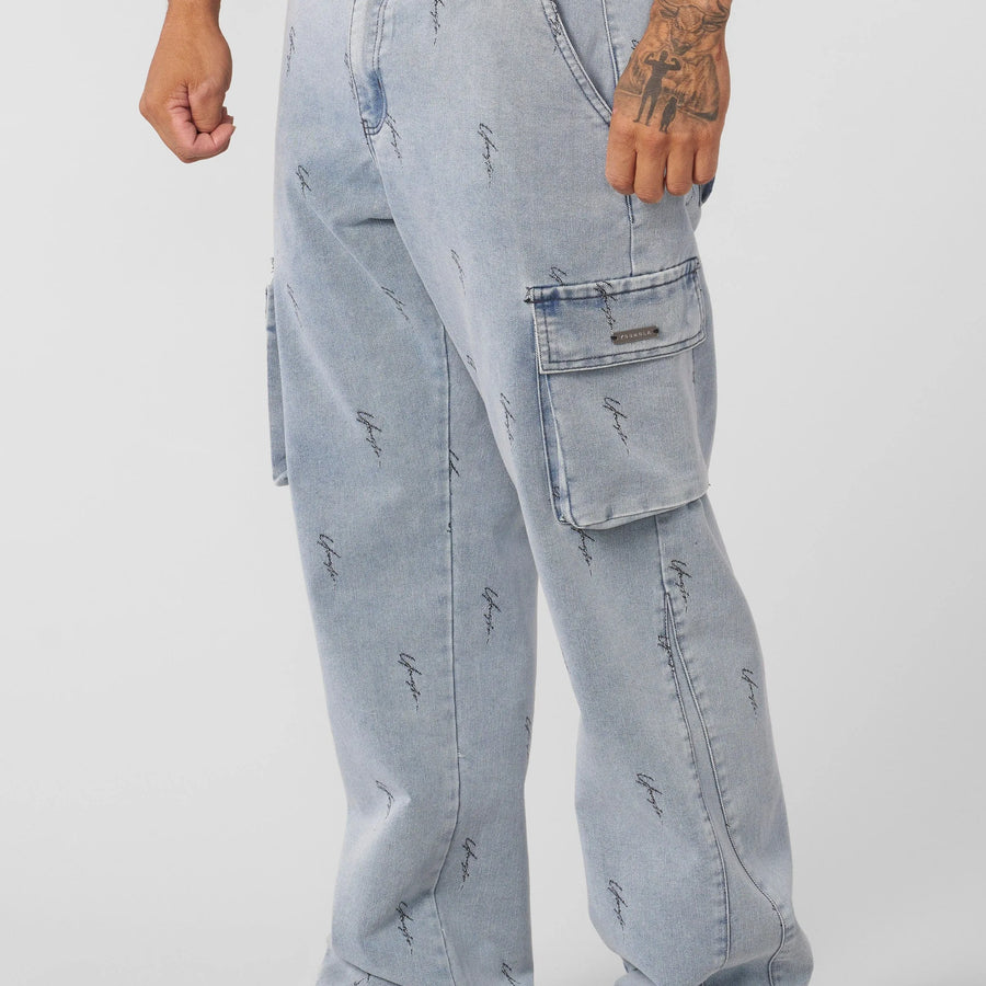 Custom Workwear Denim Jeans Light Blue Minimalist Comfortable Trendy Streetwear Hot Selling In Western Markets OEM ODM Support