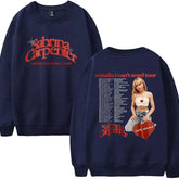 Custom Crew Neck Sweatshirt Light Custom Colors And Fabrics Available Wear Resistant Heat Transfer Heat Transfer Silk Screen Printing Hot Stamping