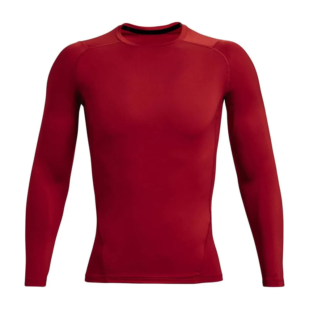 Diguan Custom Men’s Compression Training Top Slim Fit Quick-Dry Breathable Spandex-Polyester