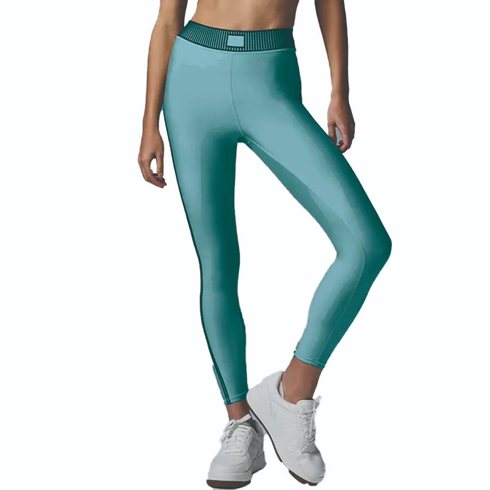Diguan Custom Women’s High-Waisted Body-Hugging Yoga Leggings Stretch Quick-Dry