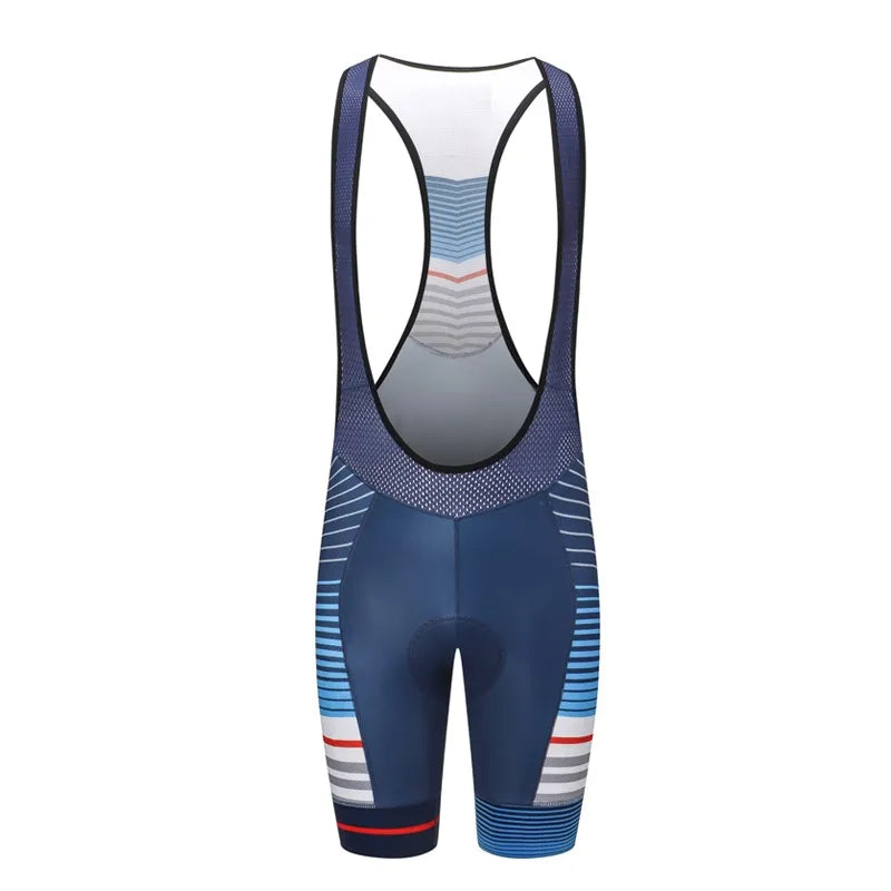 Diguan Custom Seamless Men’s Cycling Jersey & Bib Set – Quick-Dry, Breathable, Plus-Size Friendly